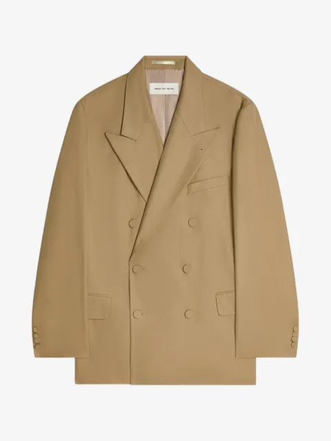 DRIES VAN NOTEN oversized double-breasted blazer