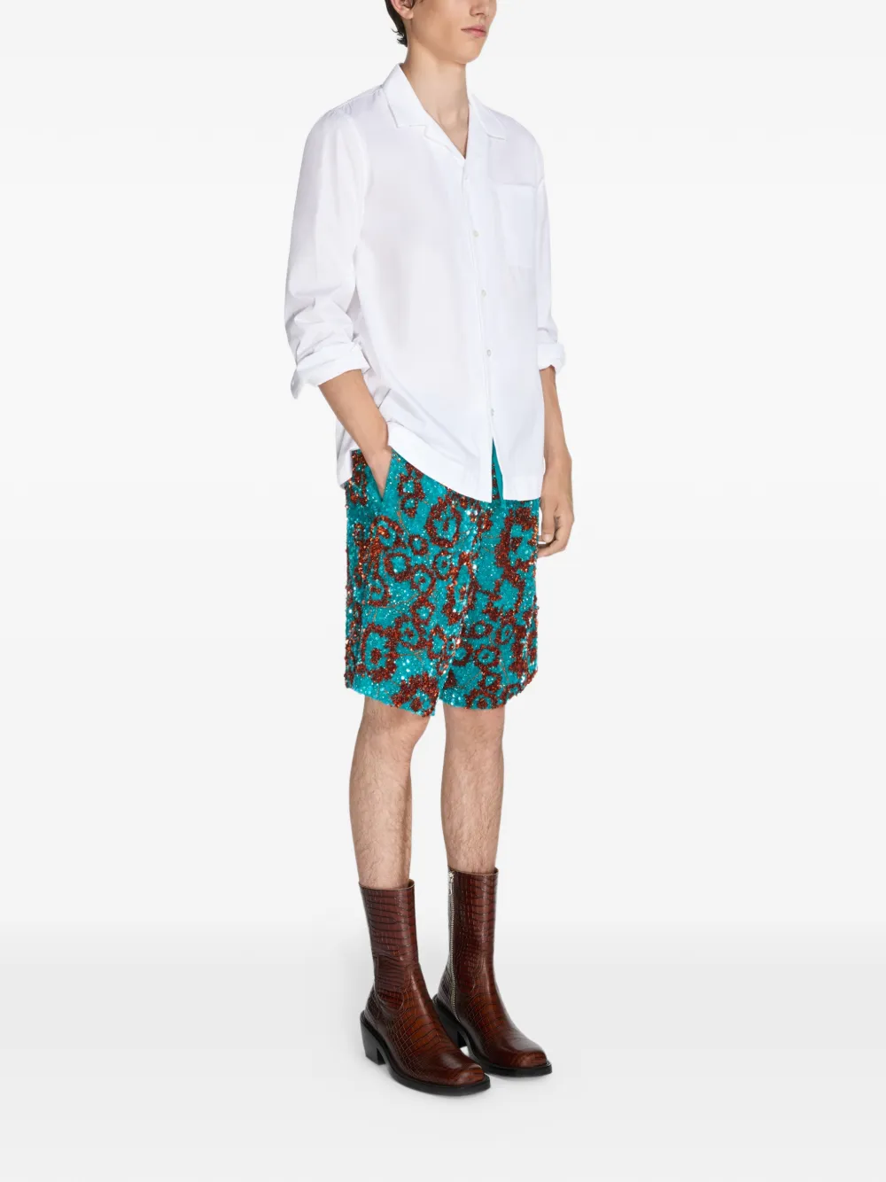  Dries Van Noten White Shirt 