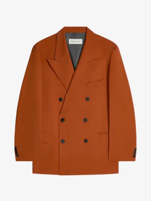 DRIES VAN NOTEN oversized double-breasted blazer