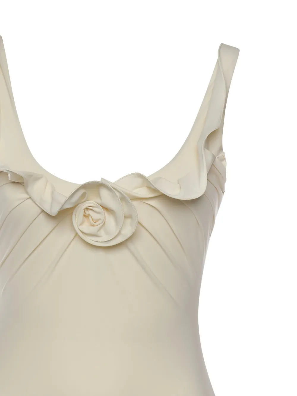 Ruffled Floral Swimsuit