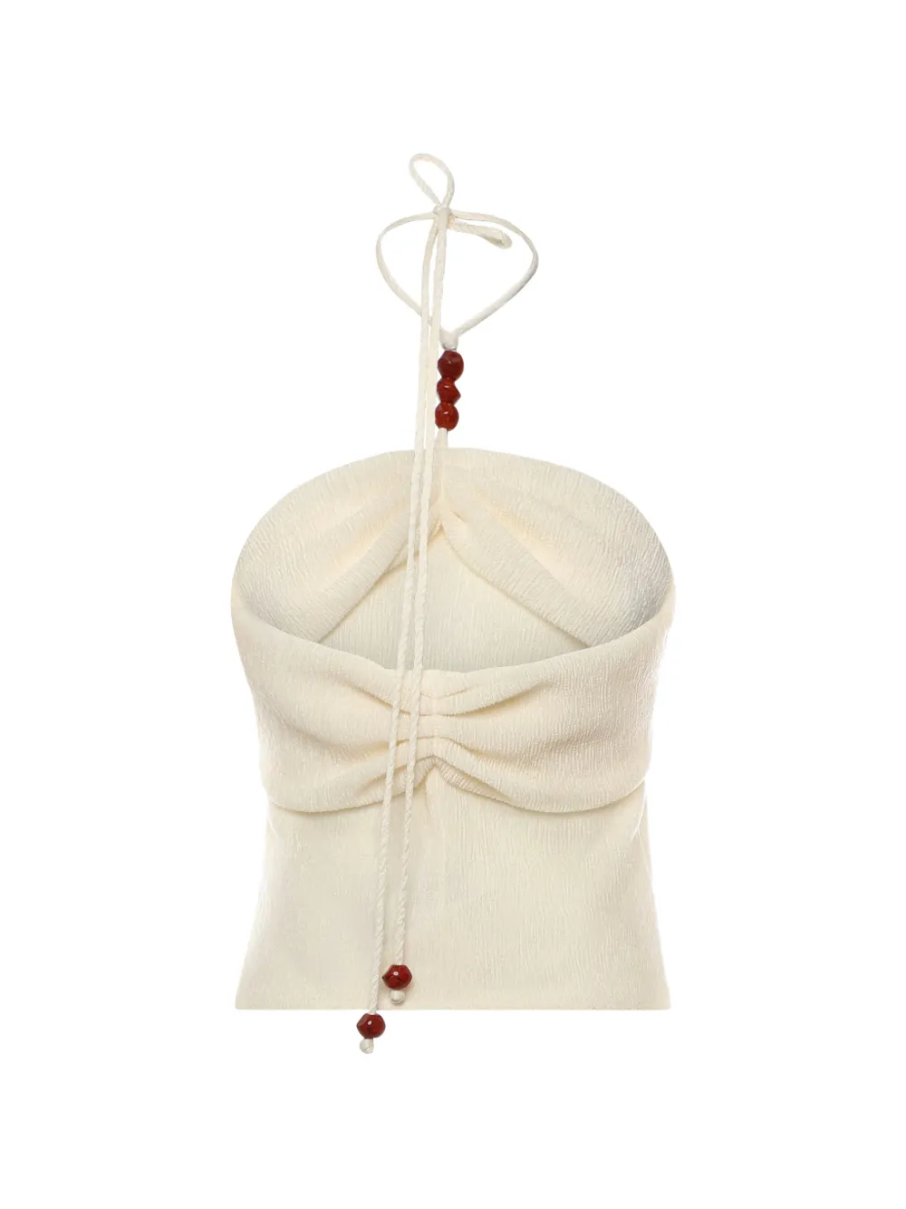  Magda Butrym Halterneck Top - Neutrals 