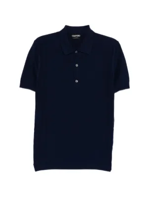 TOM FORD ショートスリーブ ポロシャツ | ブルー | FARFETCH JP