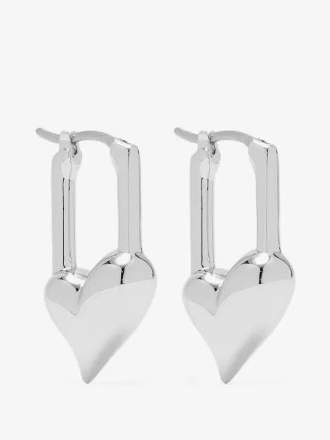 Jenny Bird aretes en forma de corazón
