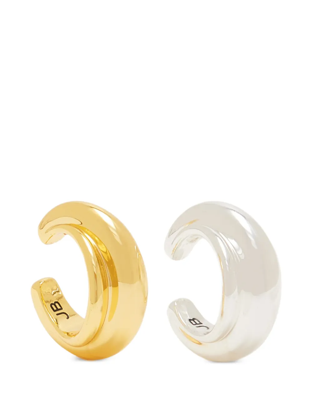 Jenny Bird curved two-tone ear cuffs - Oro