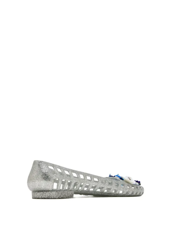 HEAVENLY JELLY Dazzla フラットシューズ | シルバートーン | FARFETCH JP