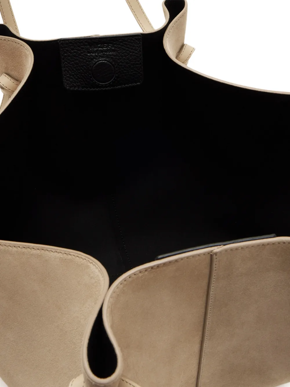 Yuzefi Mochi suède shopper Beige