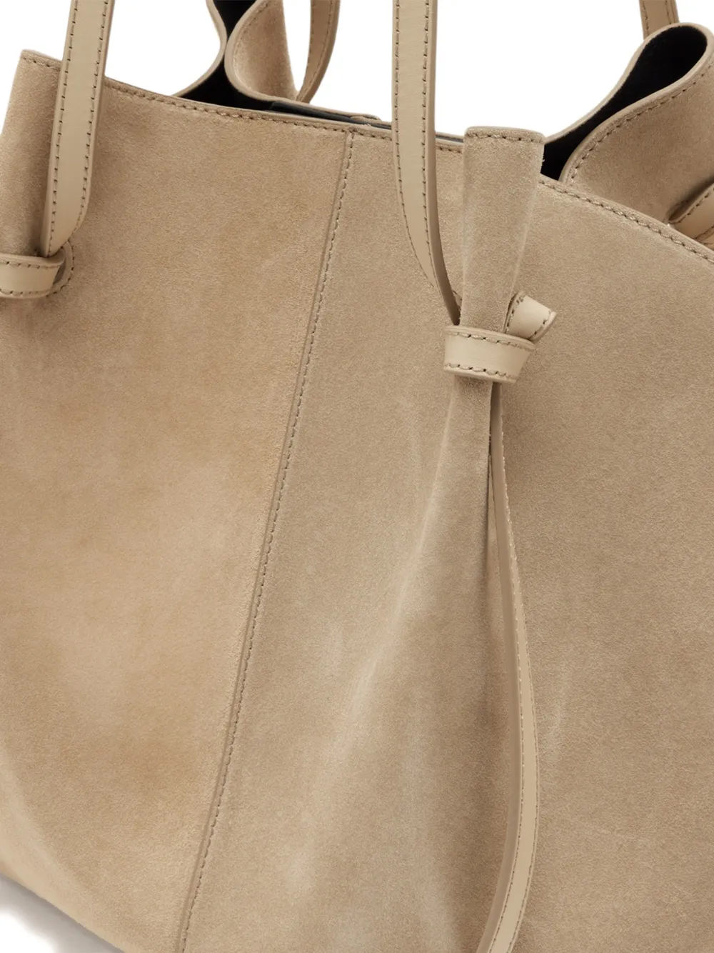 Yuzefi Mochi suède shopper Beige