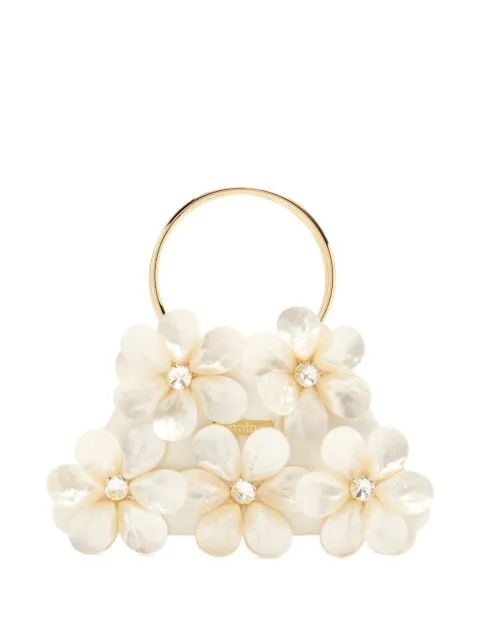 Vanina floral-appliqué tote bag