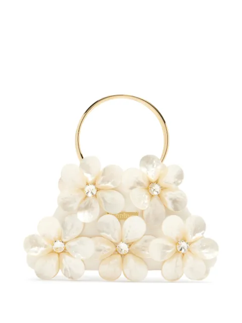 Vanina floral-appliqué tote bag