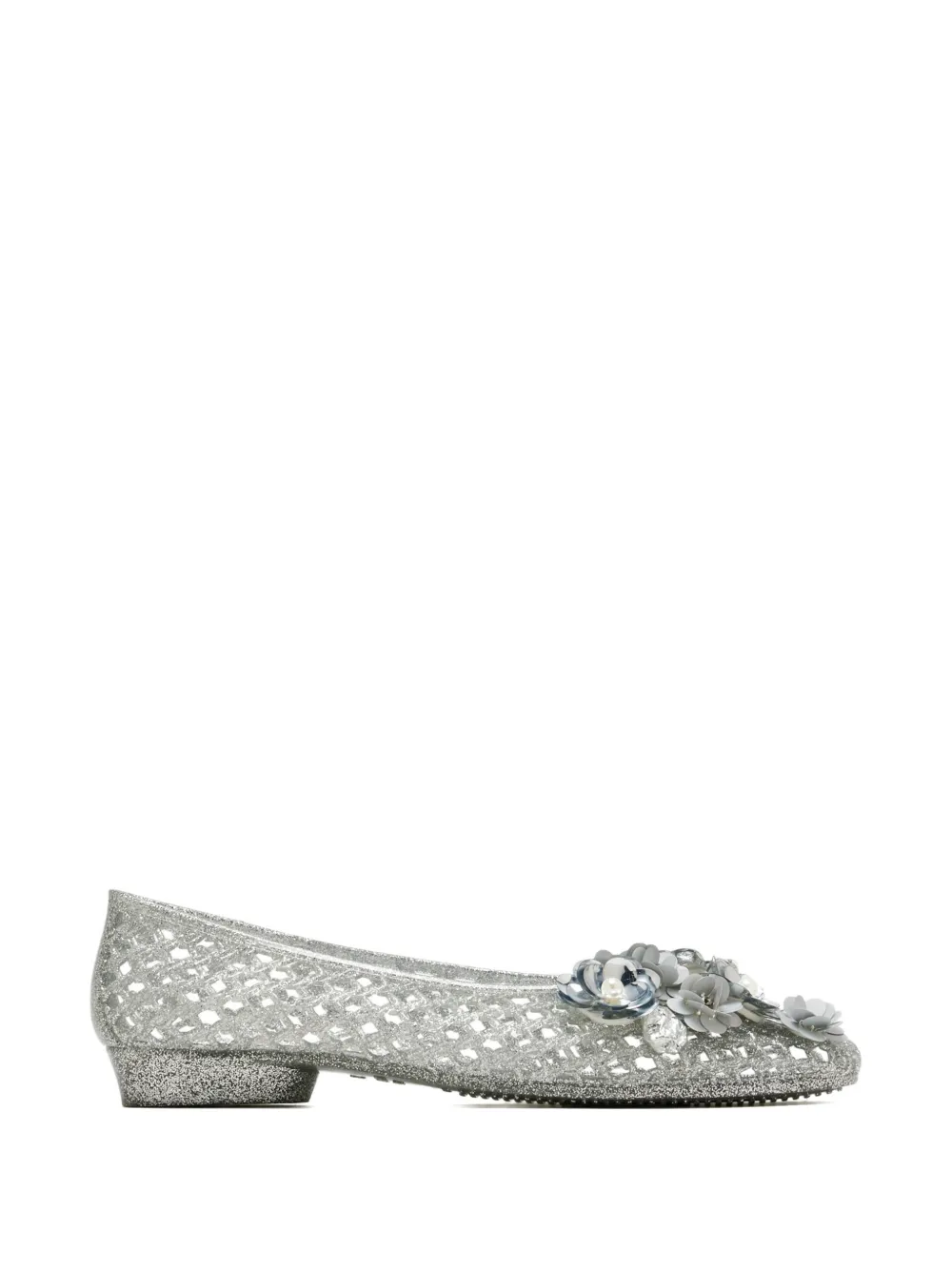 HEAVENLY JELLY Nova ballet flats - Argento