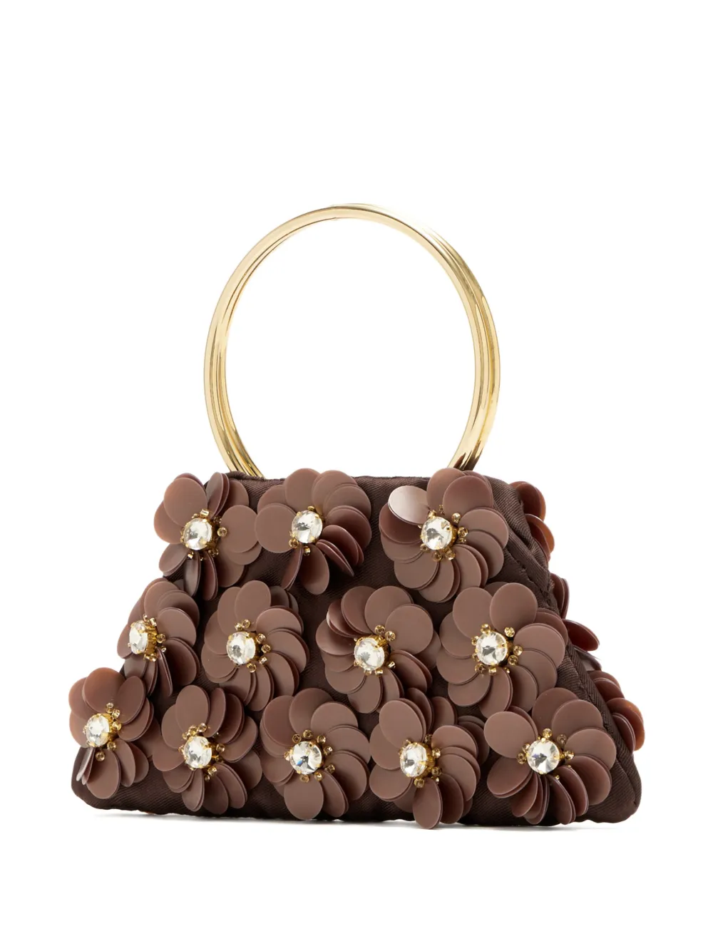 Vanina Eclat de Marguerites handtas Bruin