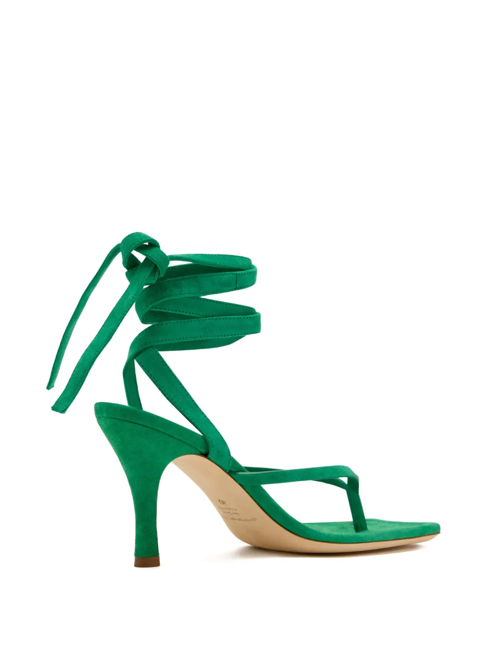 Christopher Esber Frida sandalen met vierkante neus Groen