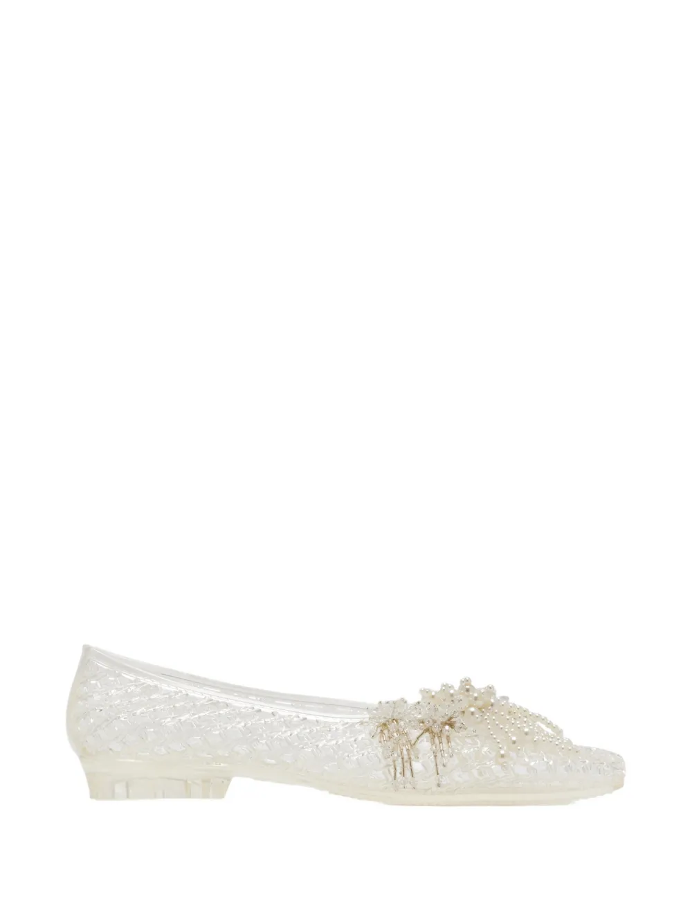 HEAVENLY JELLY Muse ballet flats - Bianco