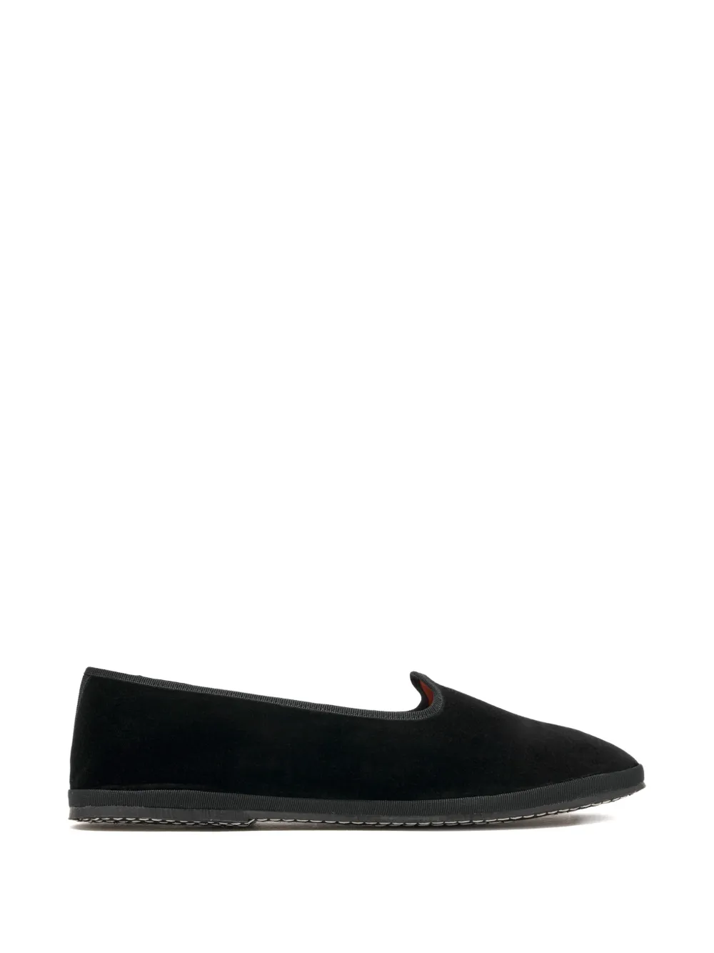 CAPULETTE velvet loafers - Nero
