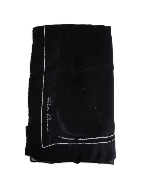 Rick Owens Pino Astro scarf