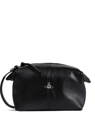 Vivienne Westwood オーブロゴ コスメポーチ | ブラック | FARFETCH JP