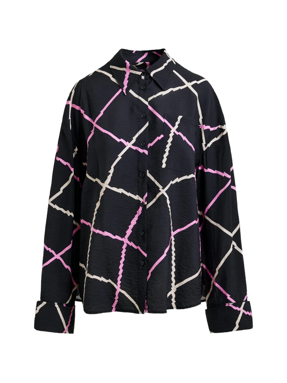 Essentiel Antwerp printed shirt - Nero