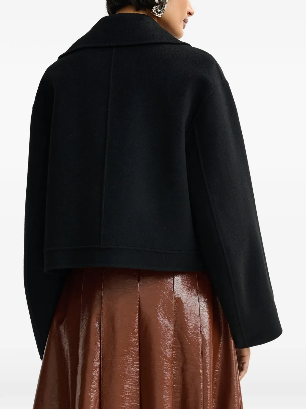 Diagonal-Zipped Jacket