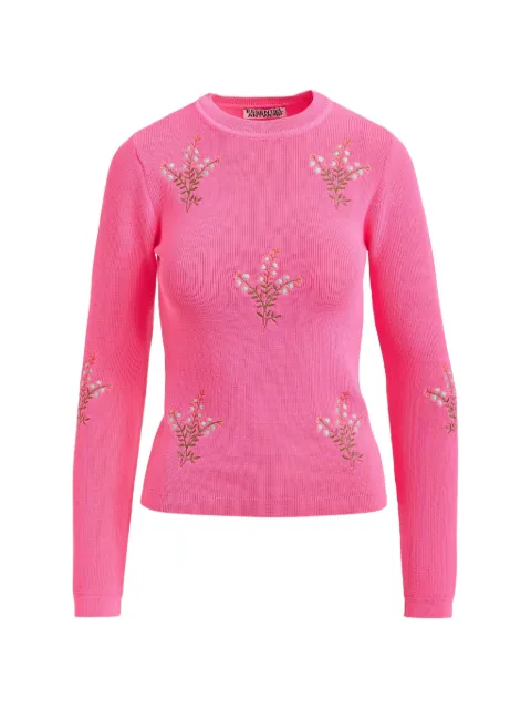 Essentiel Antwerp floral-embroidery sweater