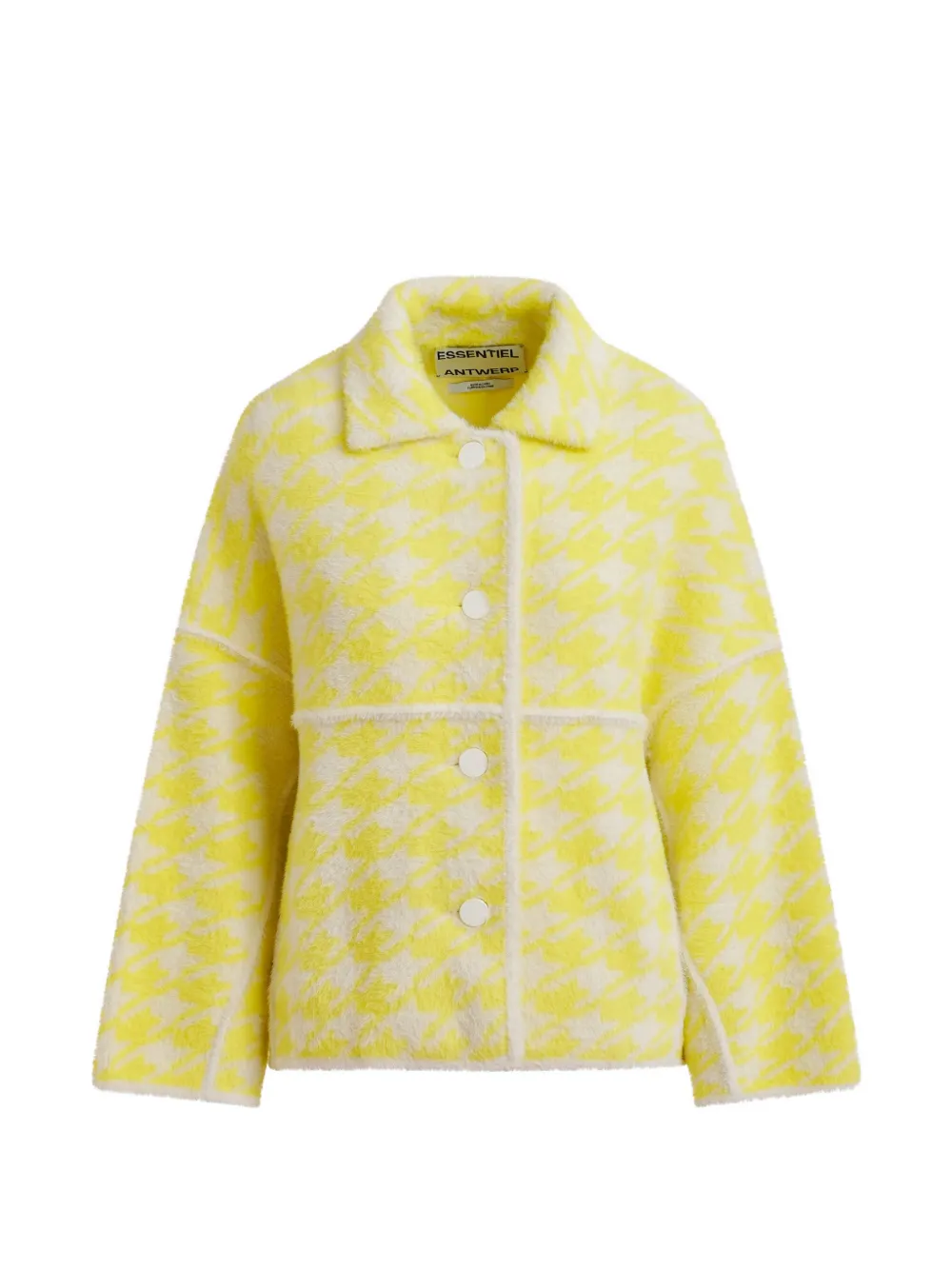 Essentiel Antwerp patterned cardigan - Gelb