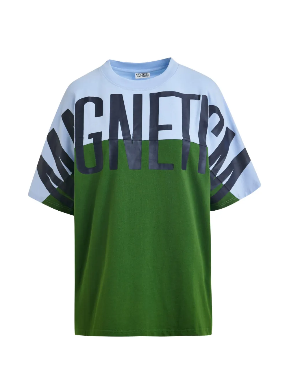 Essentiel Antwerp T-Shirt mit Print - Grün