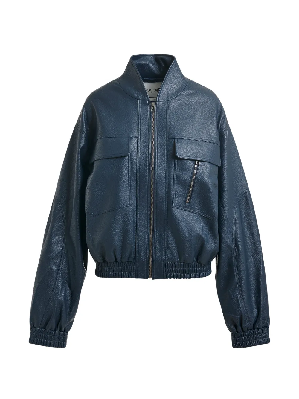 Essentiel Antwerp zip-up jacket - Blu