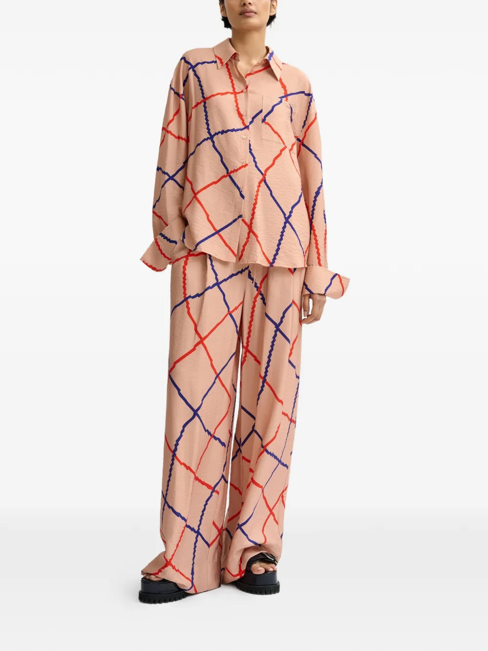 Essentiel Antwerp Blouse met lange mouwen Beige