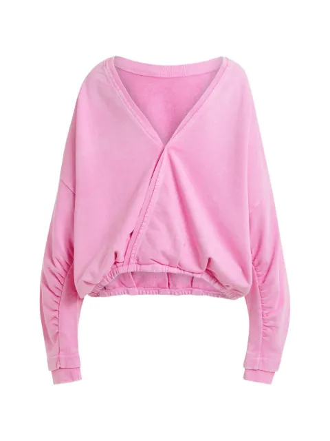 Essentiel Antwerp gathered-waist sweatshirt