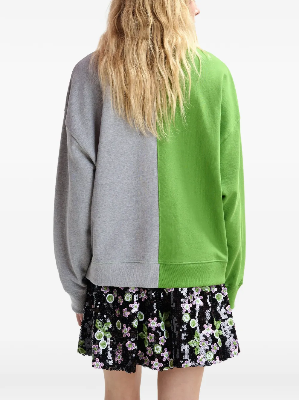 Split-Panel Sweatshirt