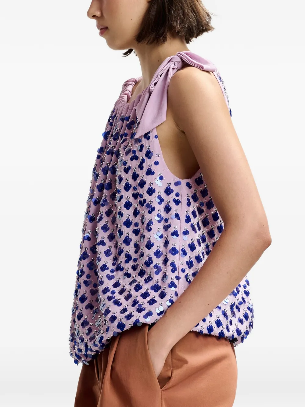 Jocelyn Tie-Detail Blouse