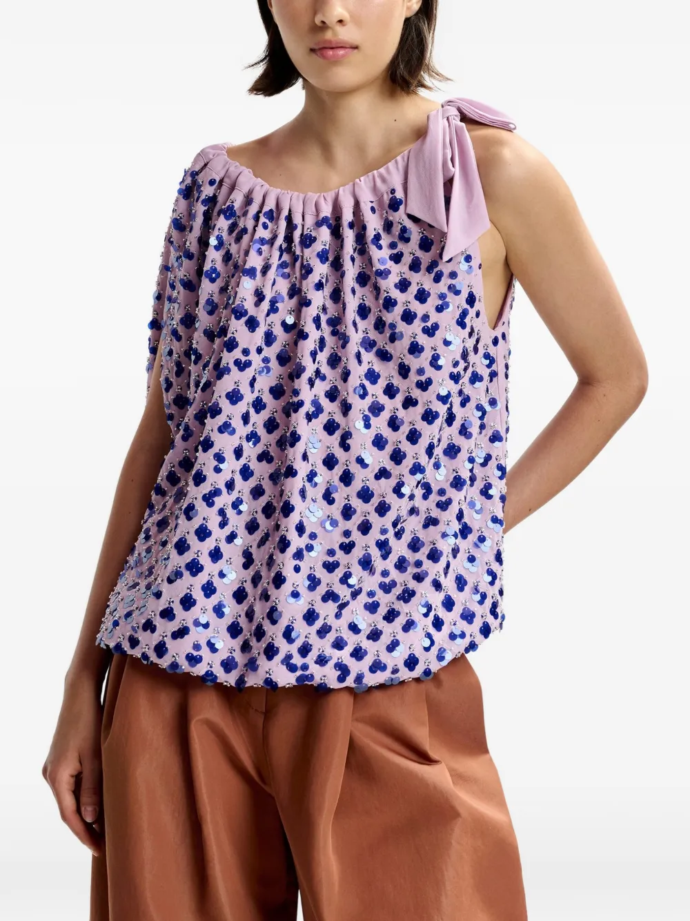 Jocelyn Tie-Detail Blouse
