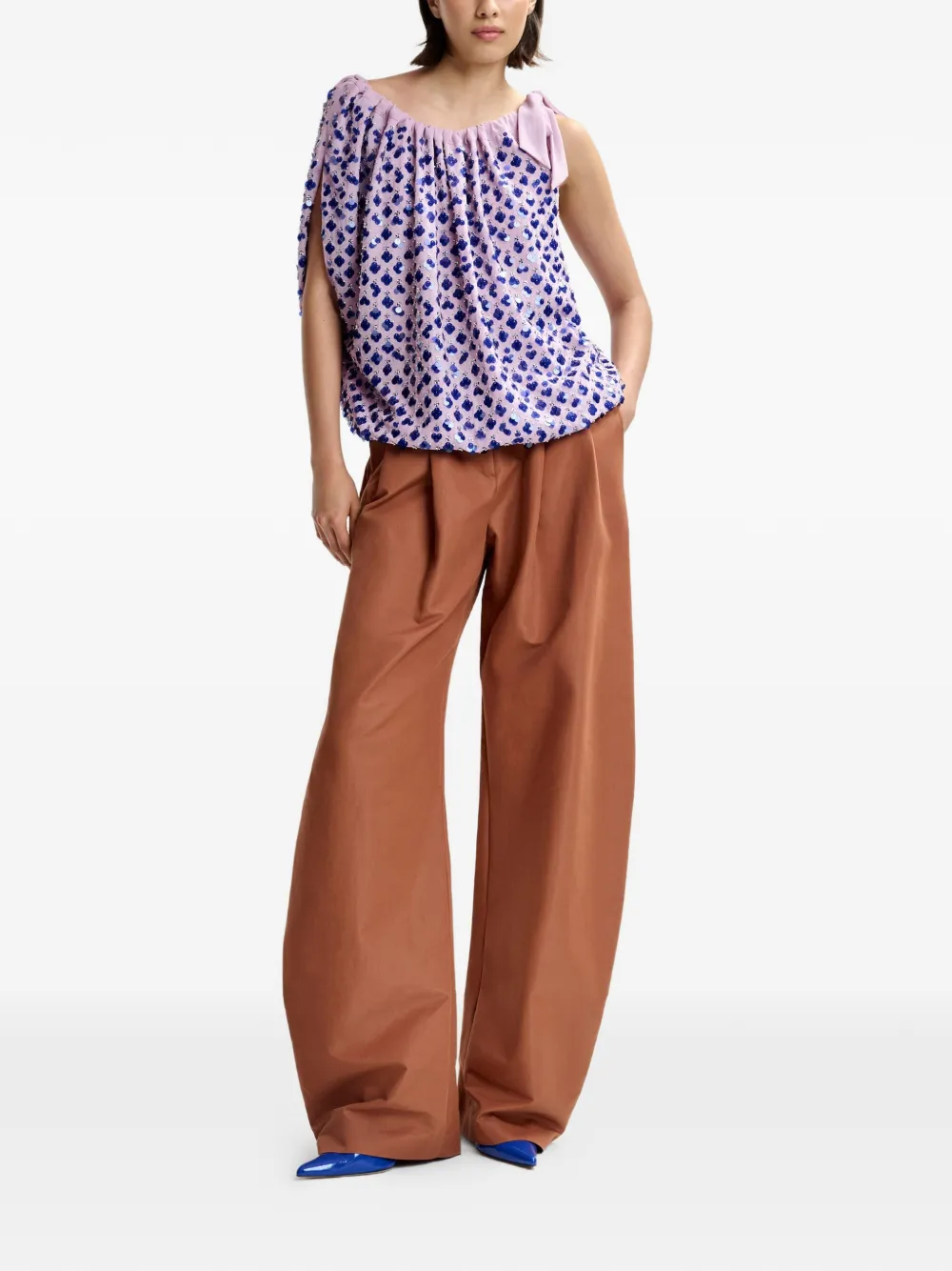 Jocelyn Tie-Detail Blouse