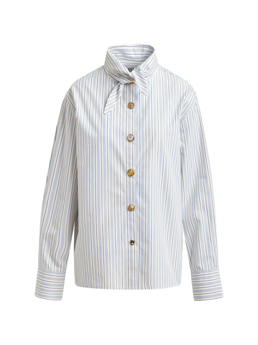 Essentiel Antwerp Camicia Jomato a righe - Bianco