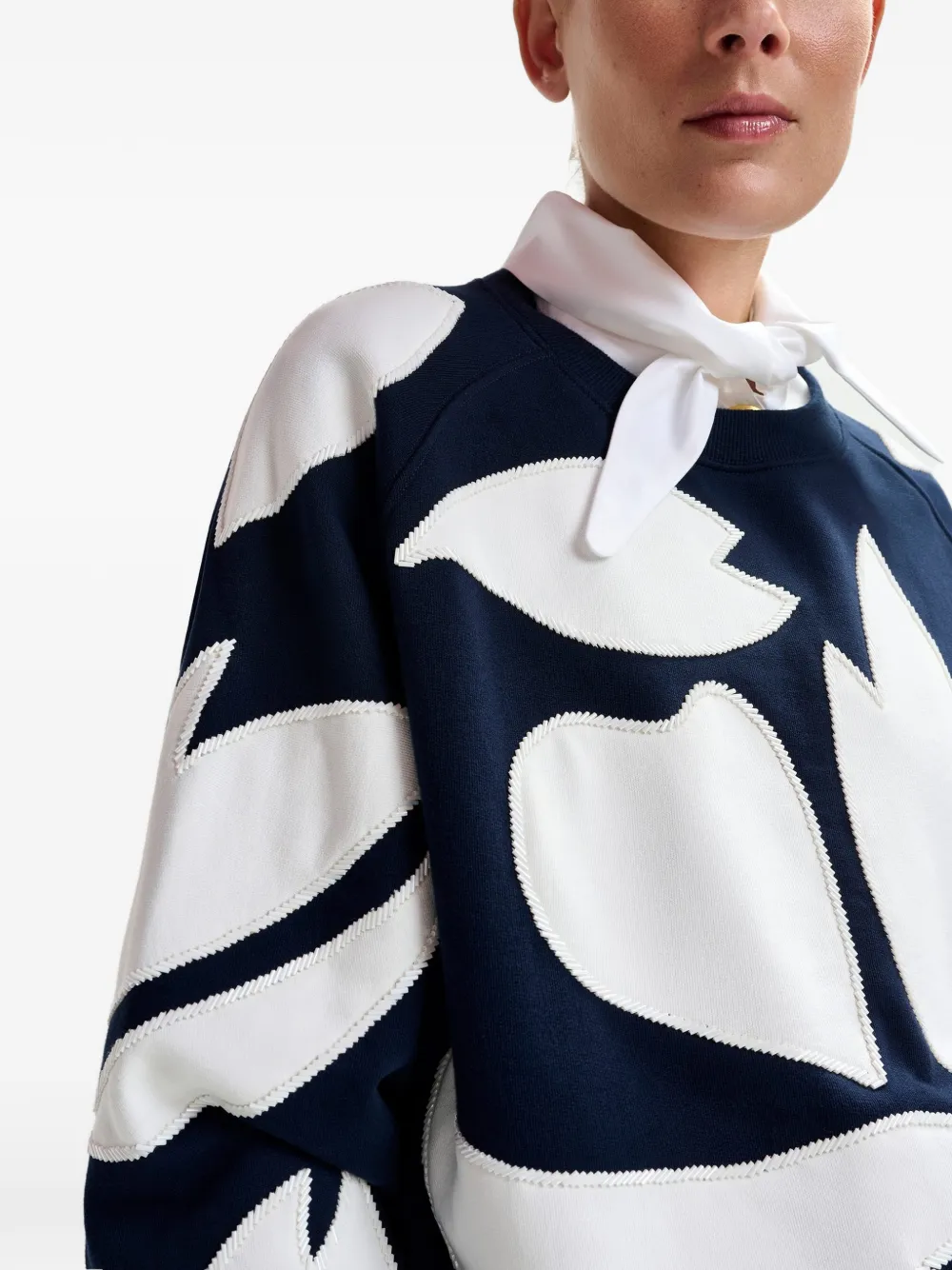 Jalways Bead-Embellished Sweatshirt