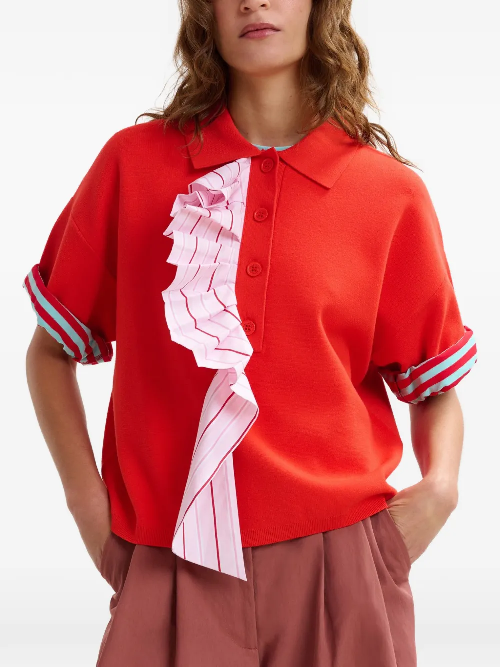 Jumble Short-Sleeve Polo Shirt