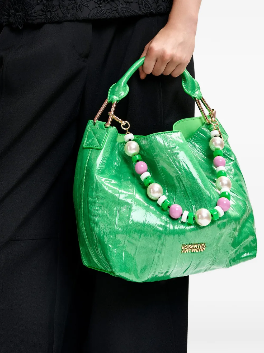 Jhossi Logo-Detail Shoulder Bag