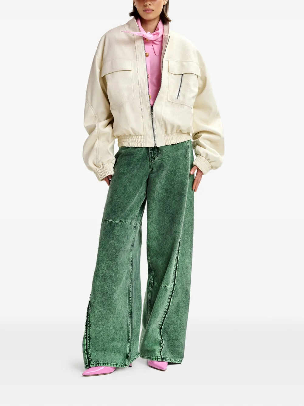  Essentiel Antwerp Collared Button Shirt - Pink 