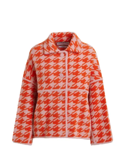 Essentiel Antwerp houndstooth button cardigan