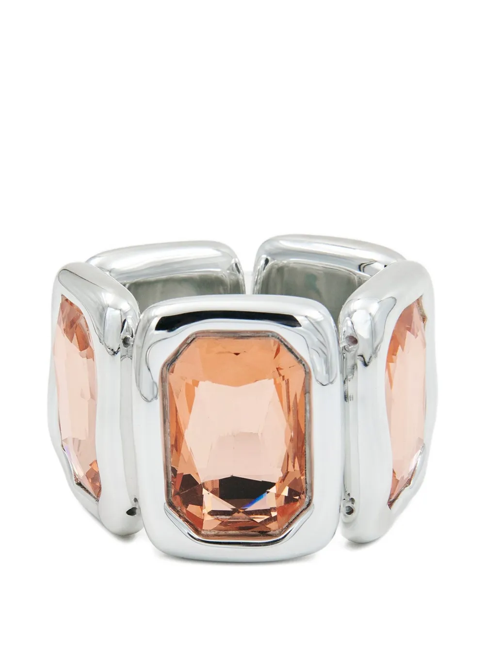 Essentiel Antwerp rhinestone bracelet - Argento