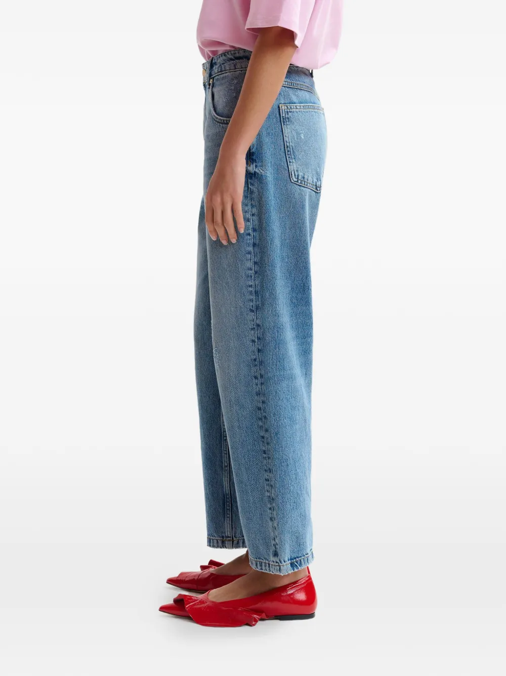 Studded-Pocket Jeans