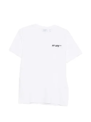 off white Tシャツ Off-White Logo T-shirt | White | FARFETCH