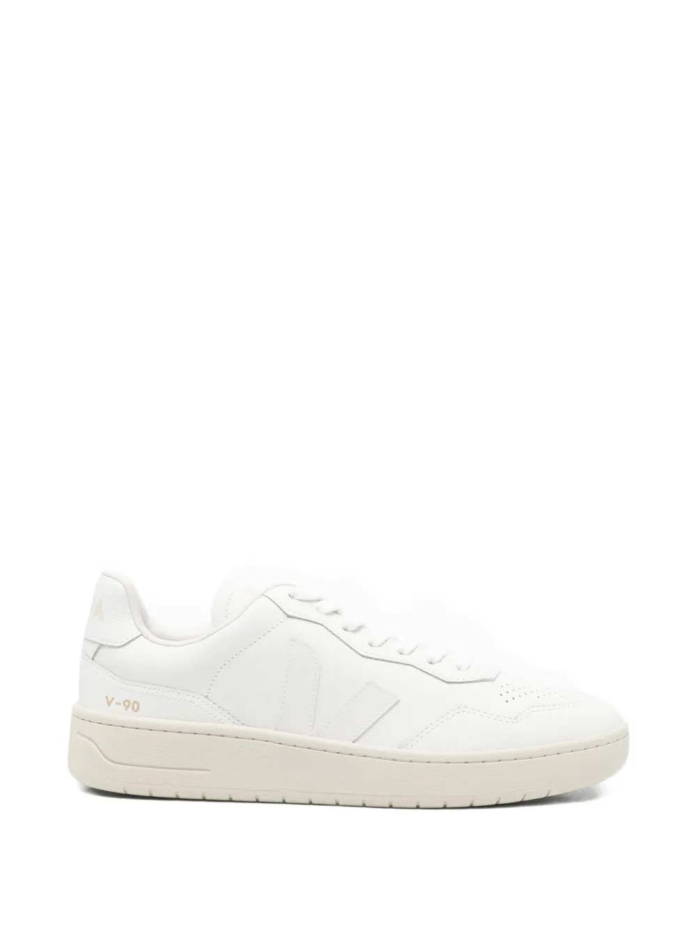 VEJA V-90 perforated sneakers - Bianco