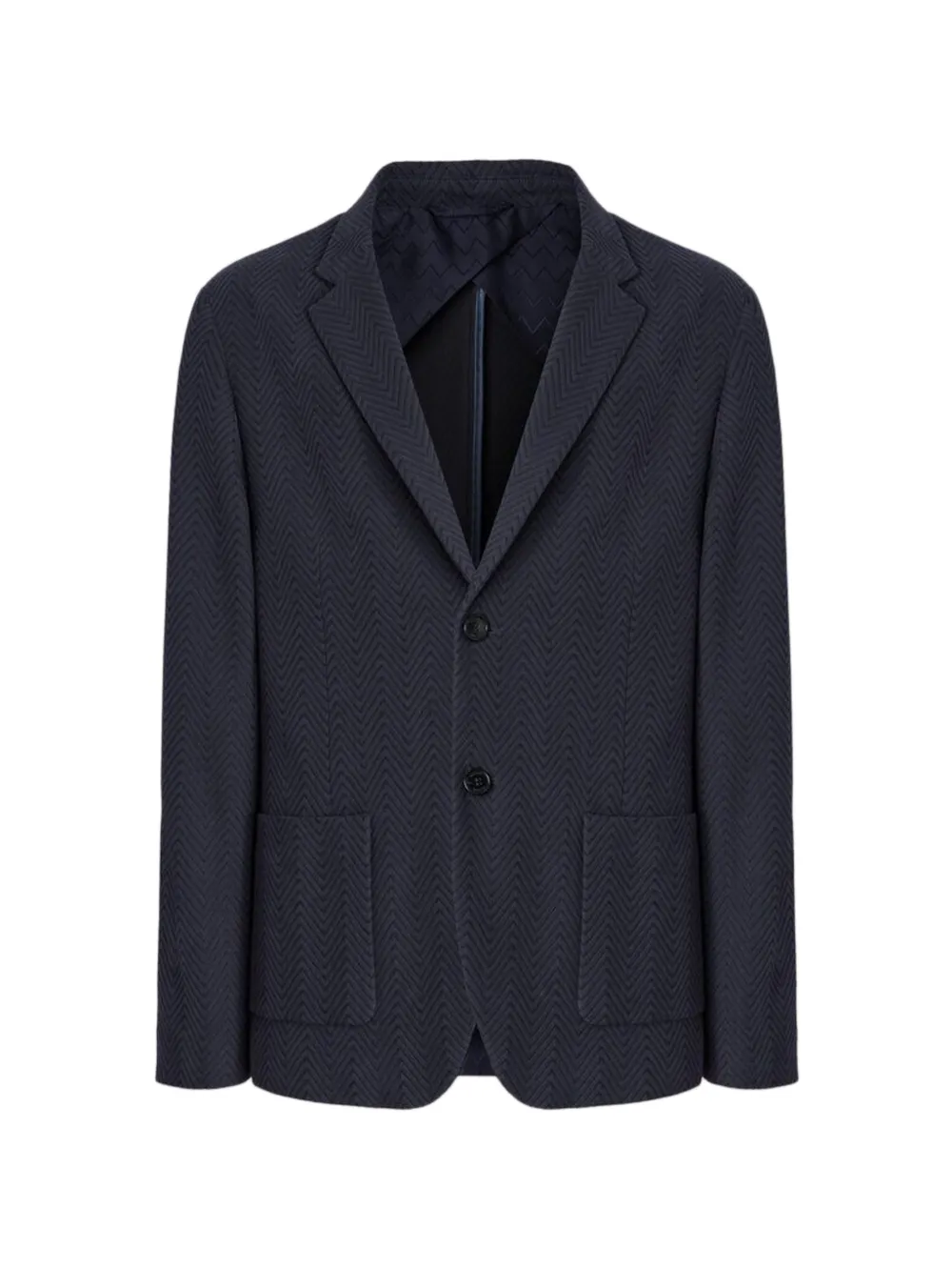Missoni herringbone pocket jacket - Blu