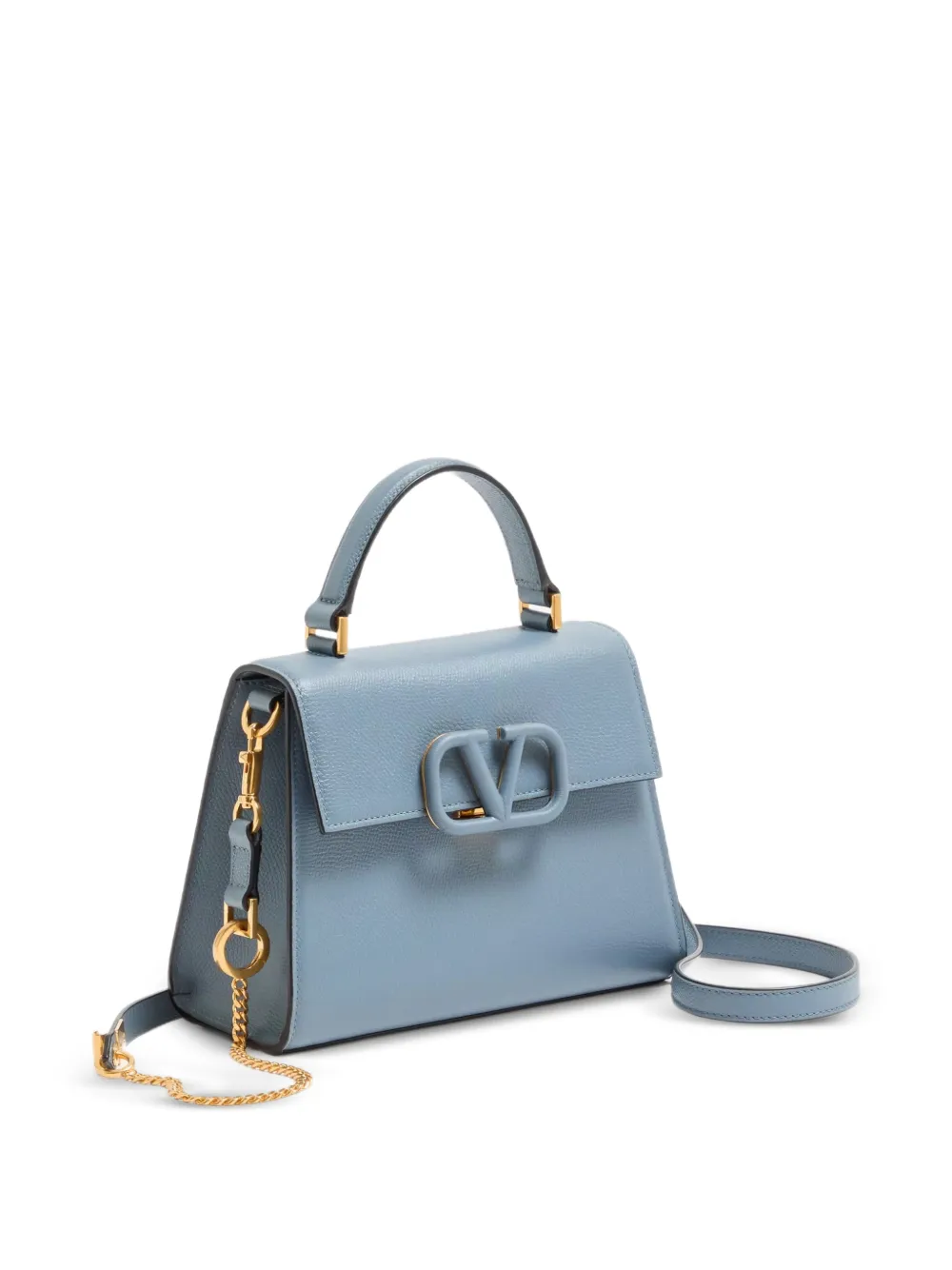  Valentino Garavani Small Vsling Top-handle Tote Bag - Blue 
