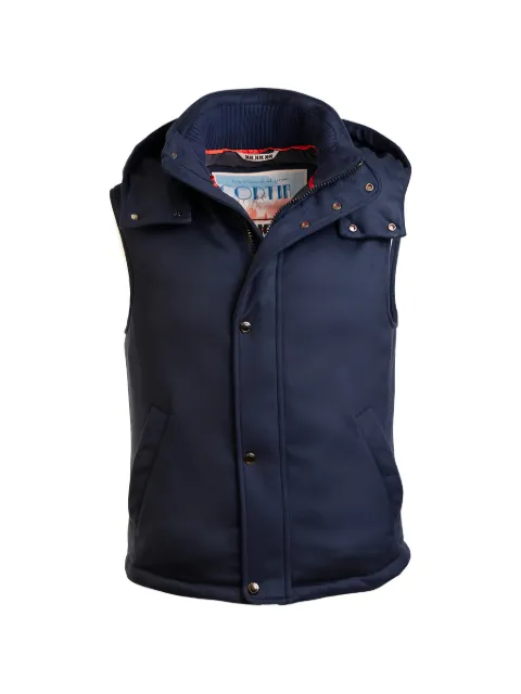 Kiton hooded gilet
