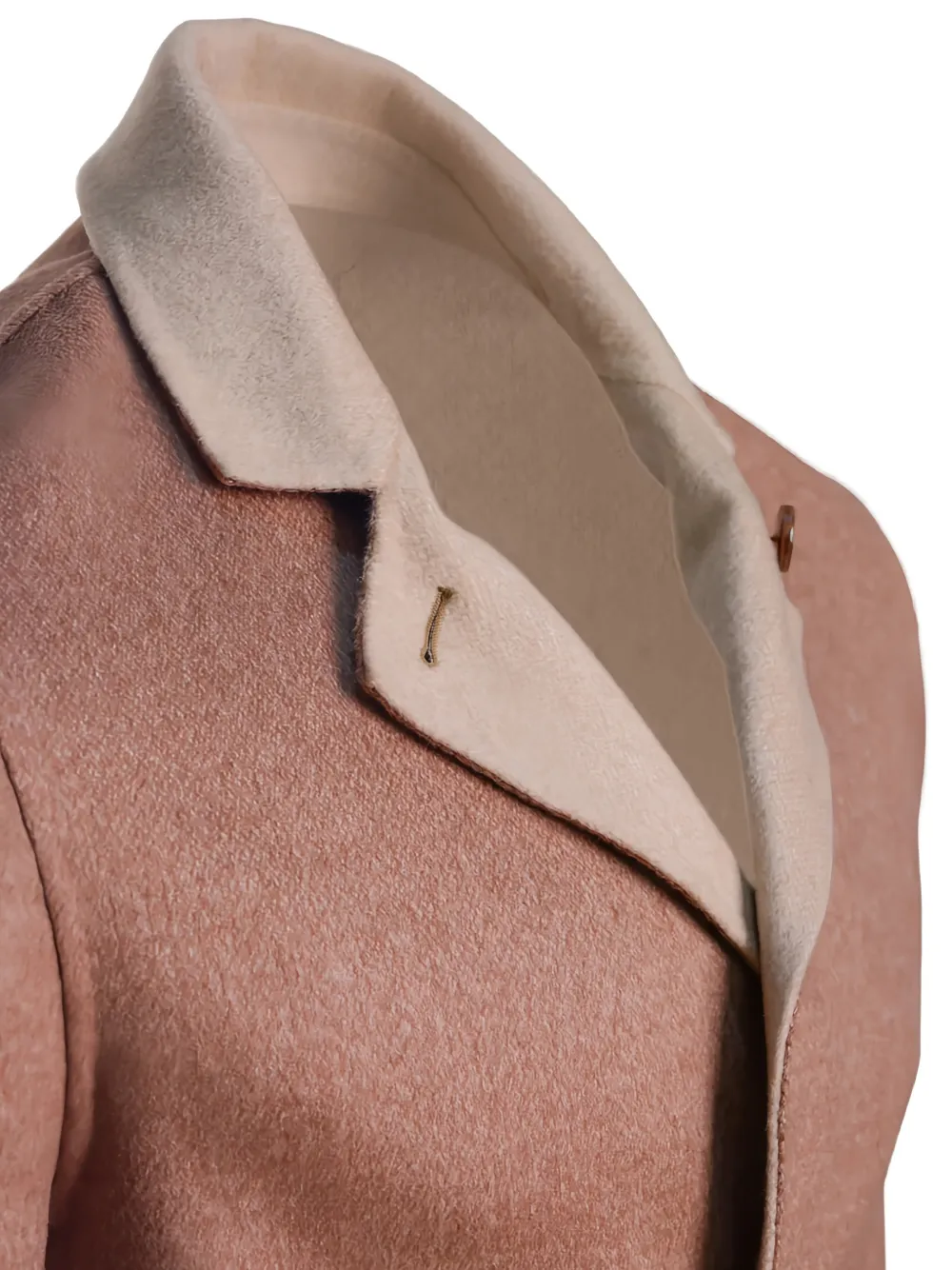 Kiton Parana1 Reversible Cashmere Coat - Brown 