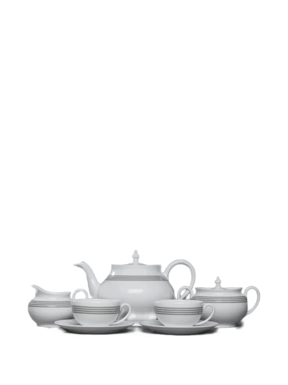 Thom Browne 4-bar tea set - Bianco