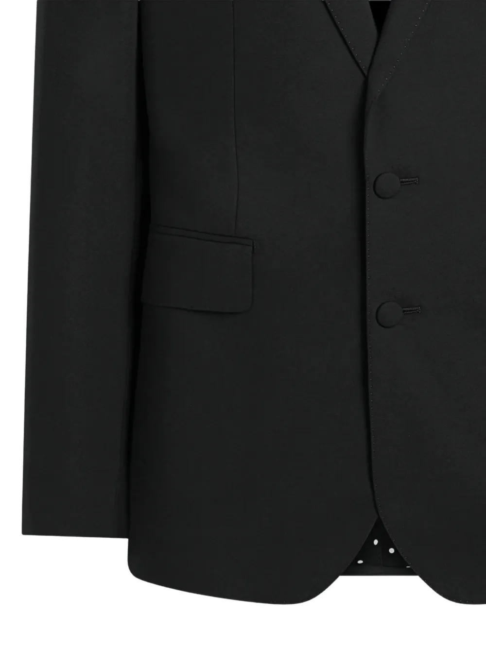 Dolce & Gabbana Blazer met knoopsluiting Zwart