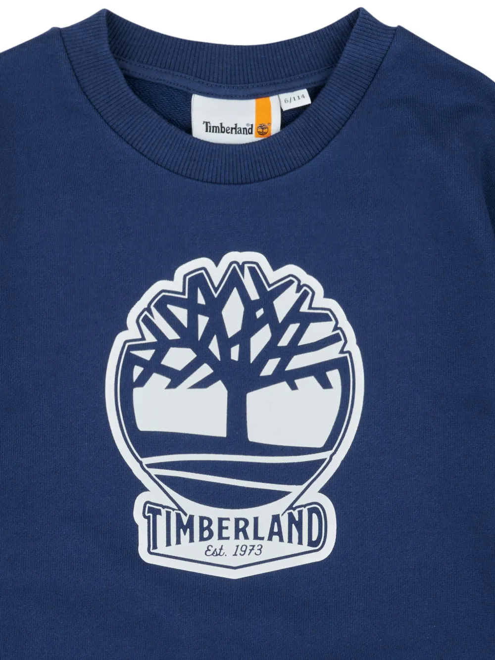  Timberland Kids Logo-print Sweatshirt - Blue 