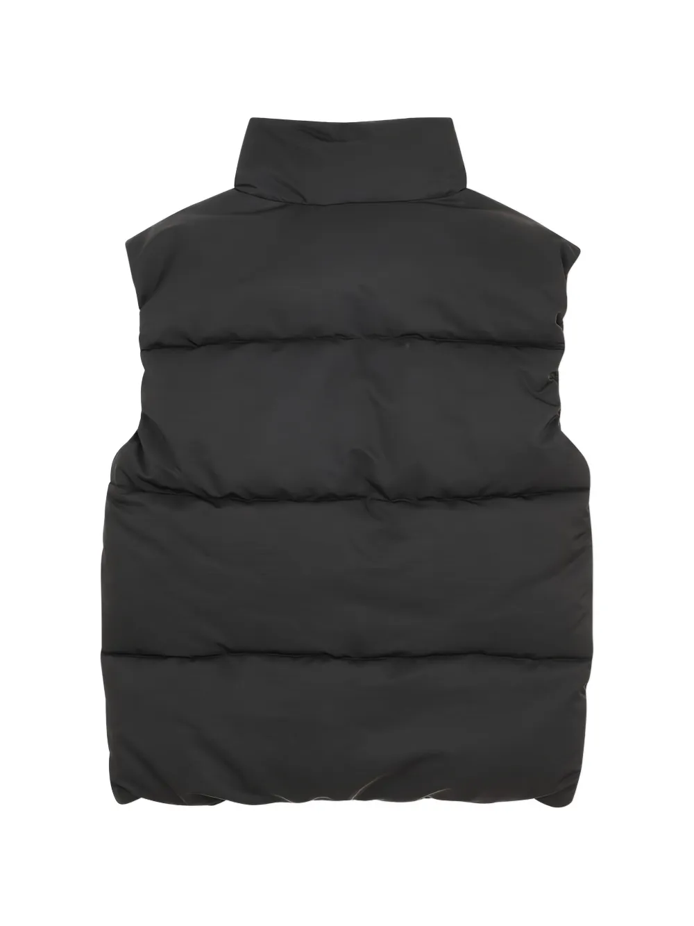  Hugo Kids Logo-patch Quilted Gilet - Black 